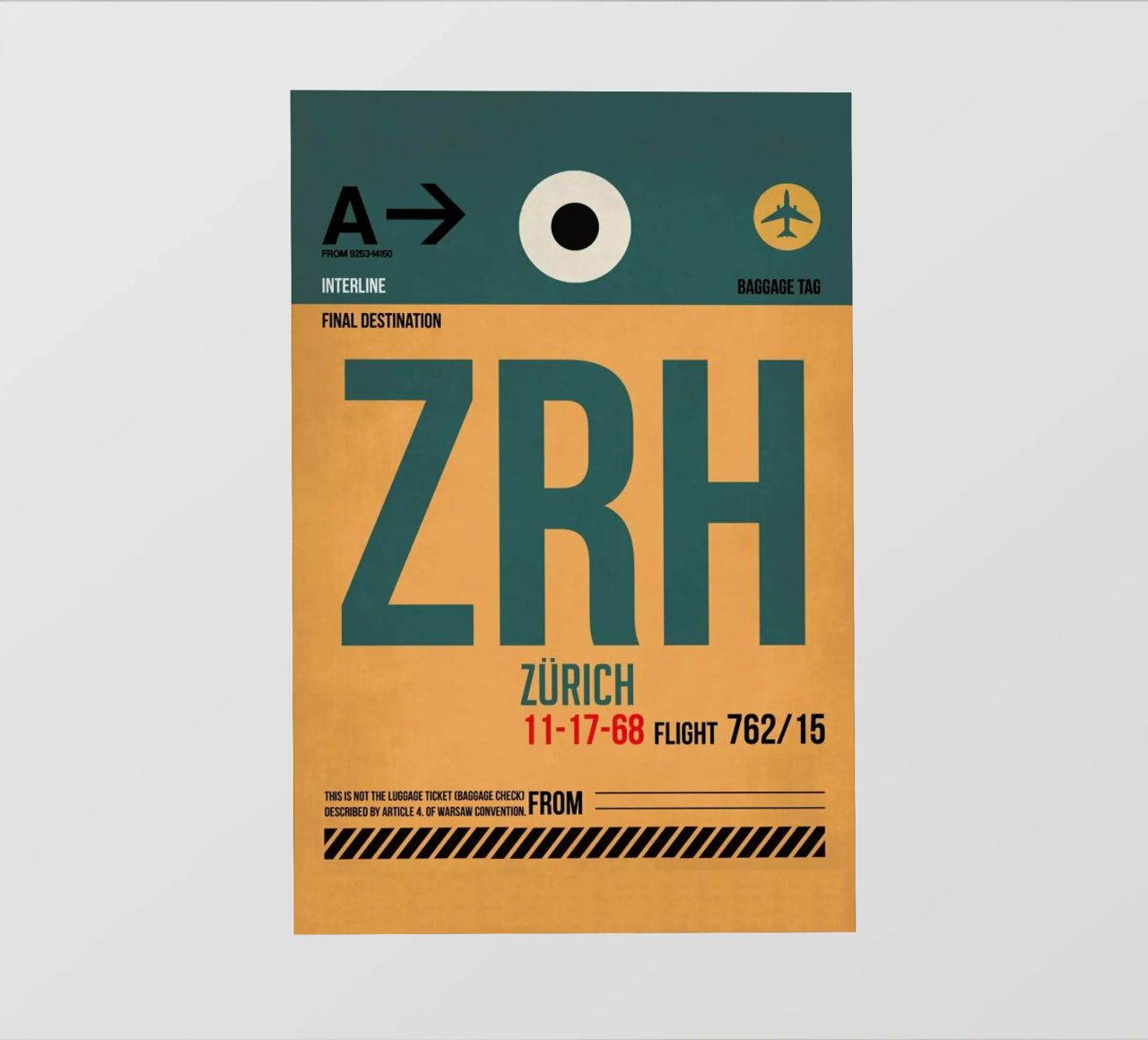 Zurich telo in pvc da Naxart