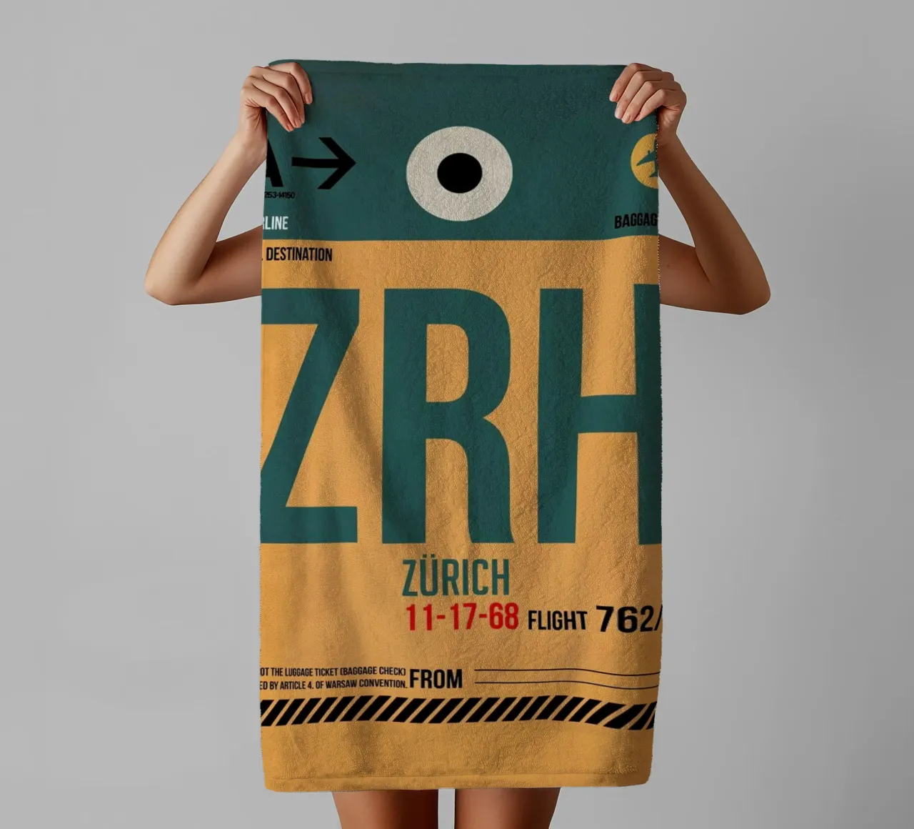 Zurich asciugamano da bagno da Naxart