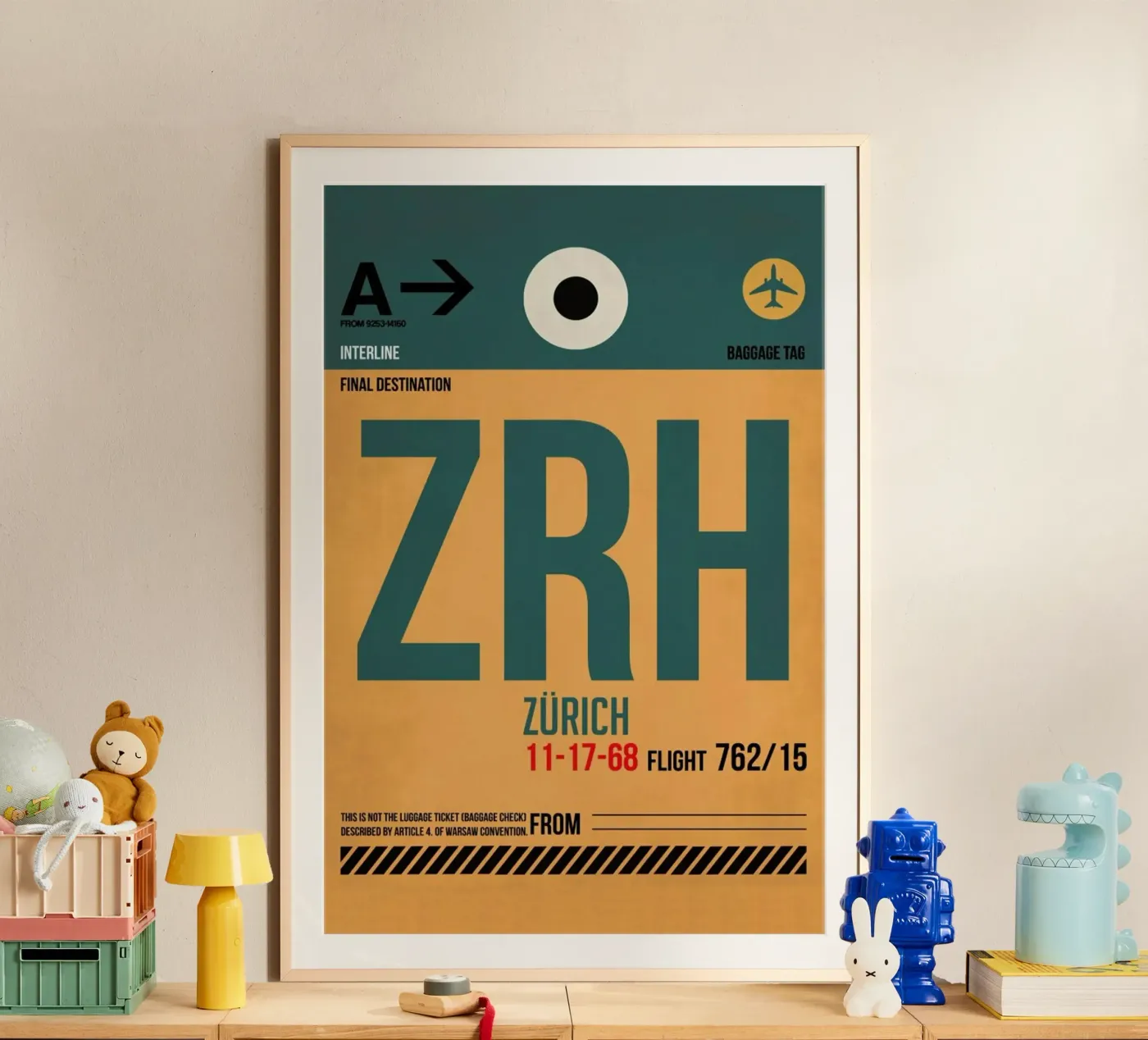 Zurich poster da Naxart
