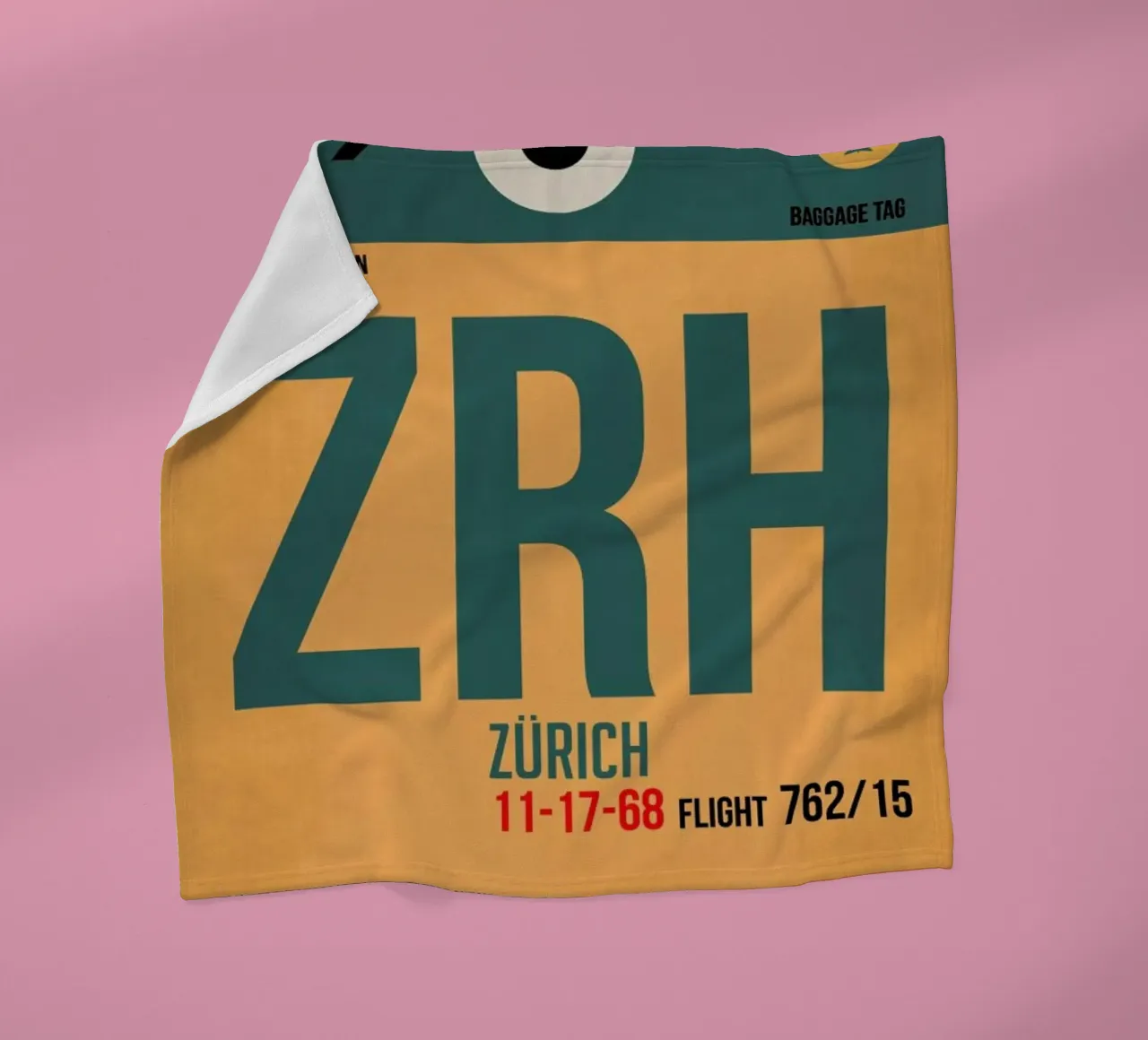 Zurich coperta in pile da Naxart