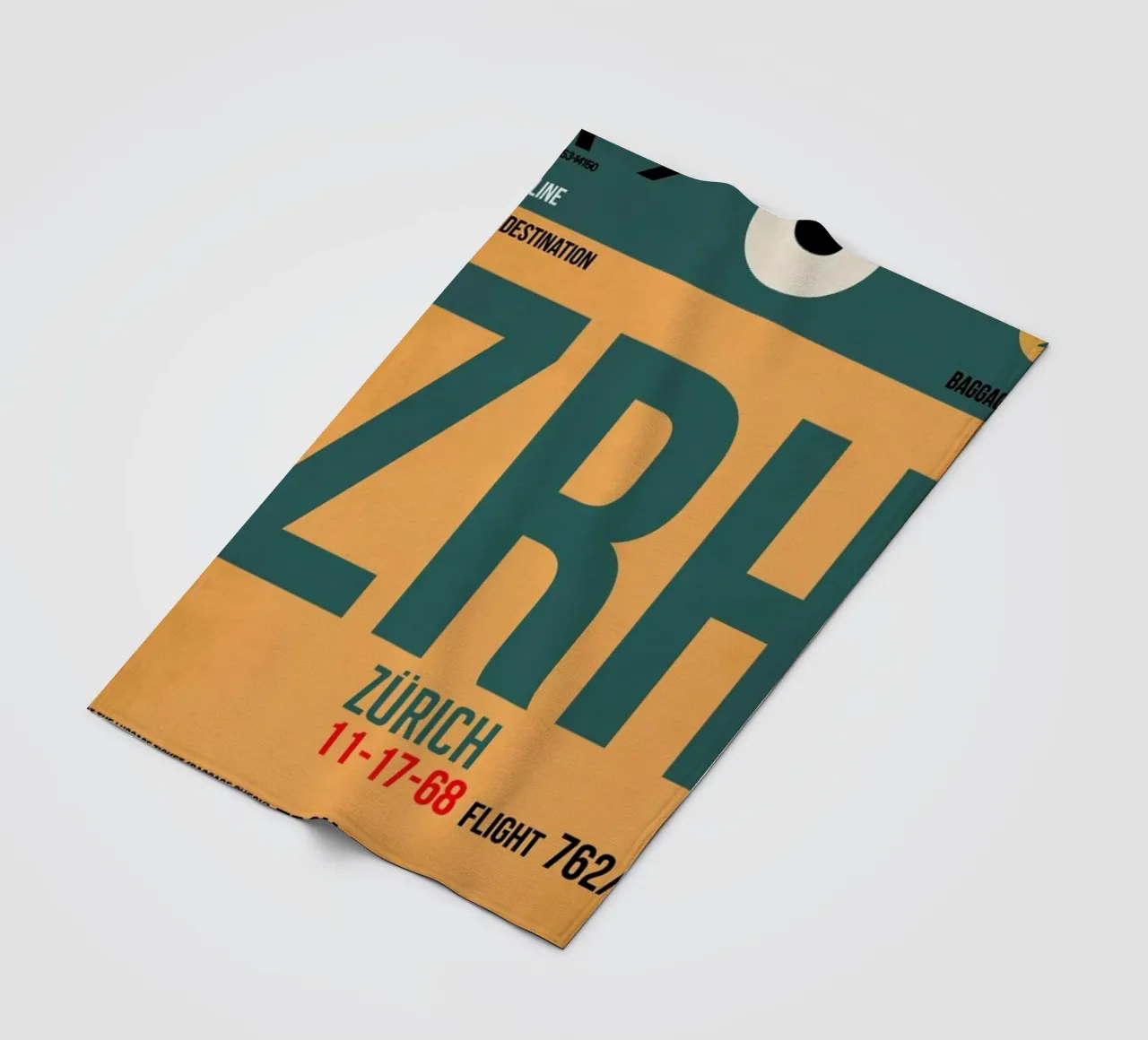 Zurich coperta in pile da Naxart