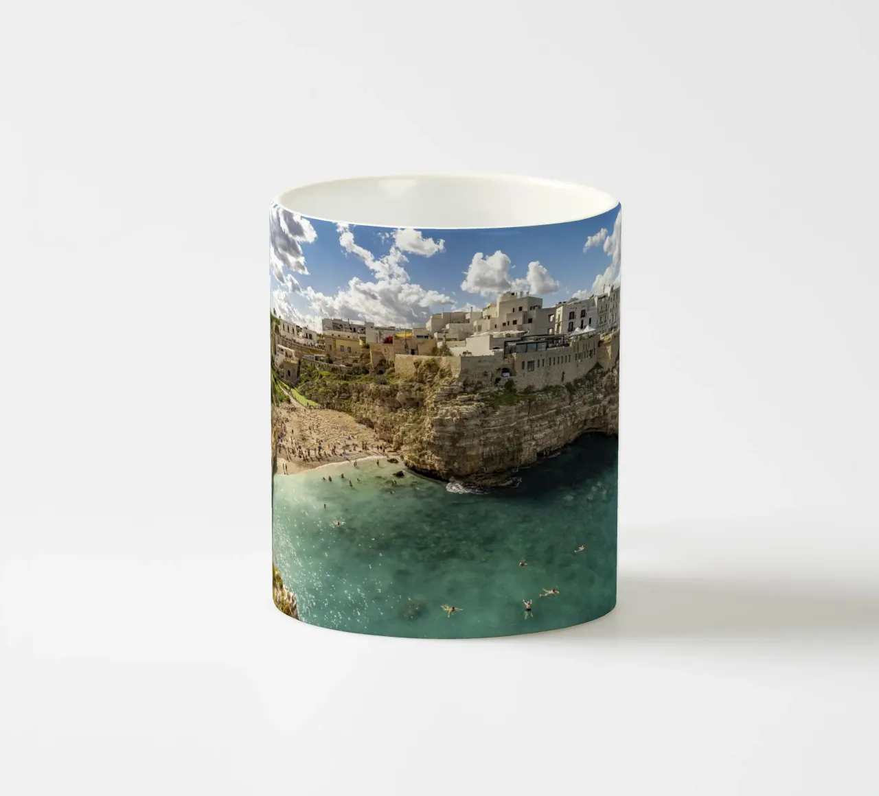 Polignano in Apulien tazza in ceramica da Reisefotografie - Bilder aus aller Welt