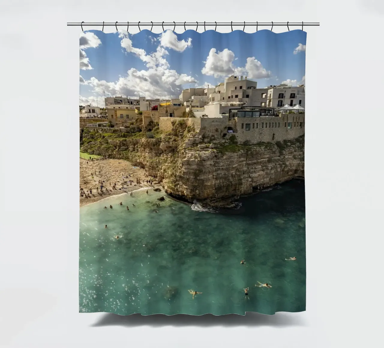 Polignano in Apulien tenda da doccia da Reisefotografie - Bilder aus aller Welt