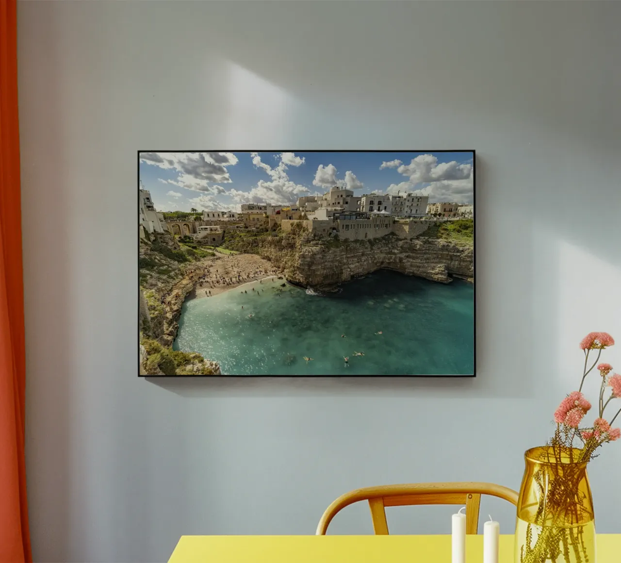 Polignano in Apulien plexiglass da Reisefotografie - Bilder aus aller Welt