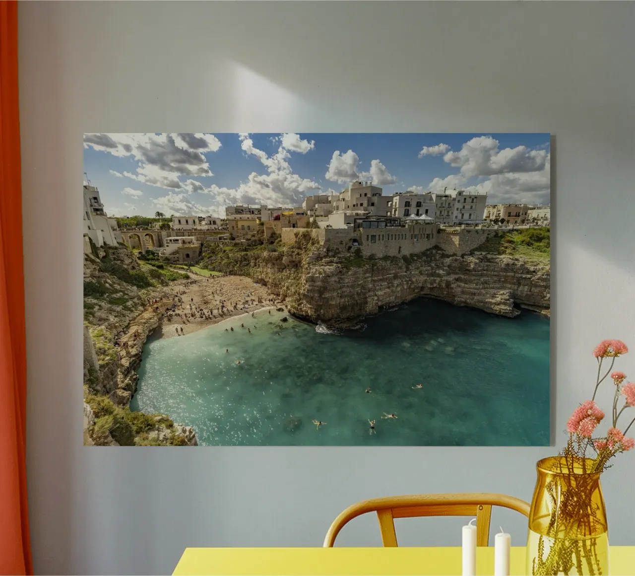 Polignano in Apulien plexiglass da Reisefotografie - Bilder aus aller Welt