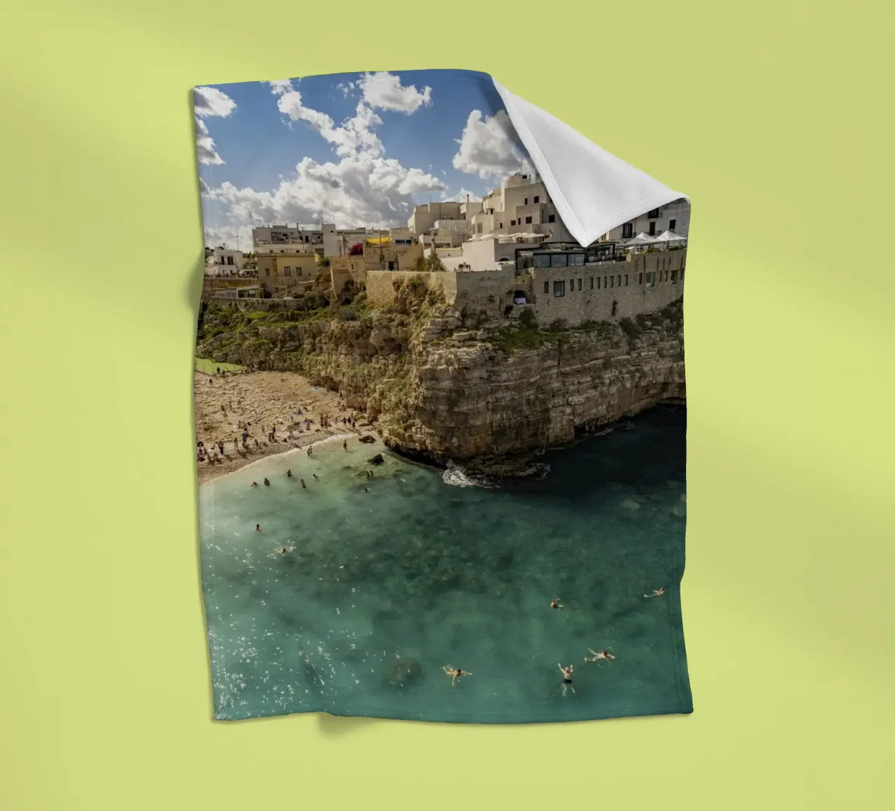 Polignano in Apulien coperta in pile da Reisefotografie - Bilder aus aller Welt