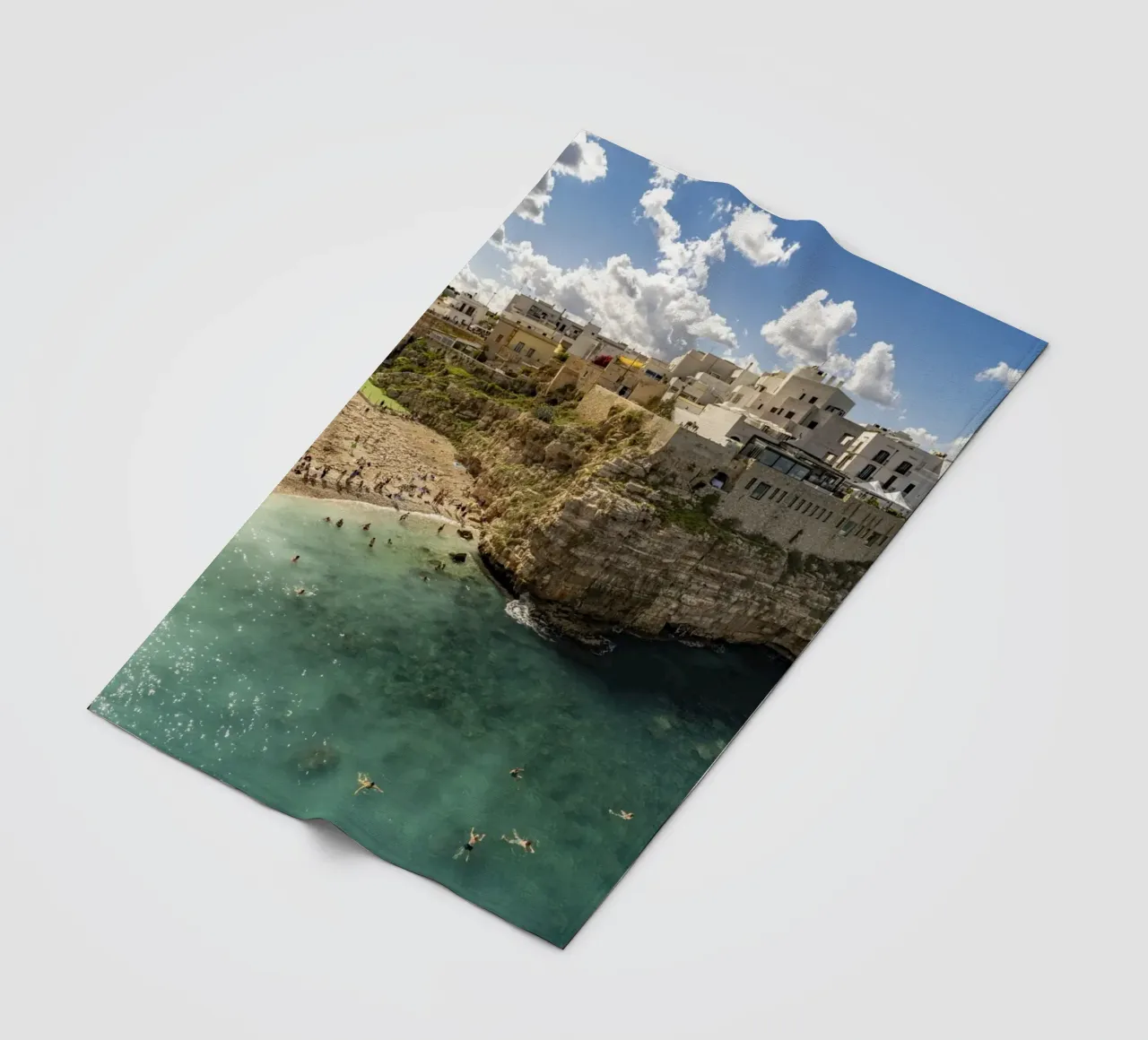 Polignano in Apulien coperta in pile da Reisefotografie - Bilder aus aller Welt