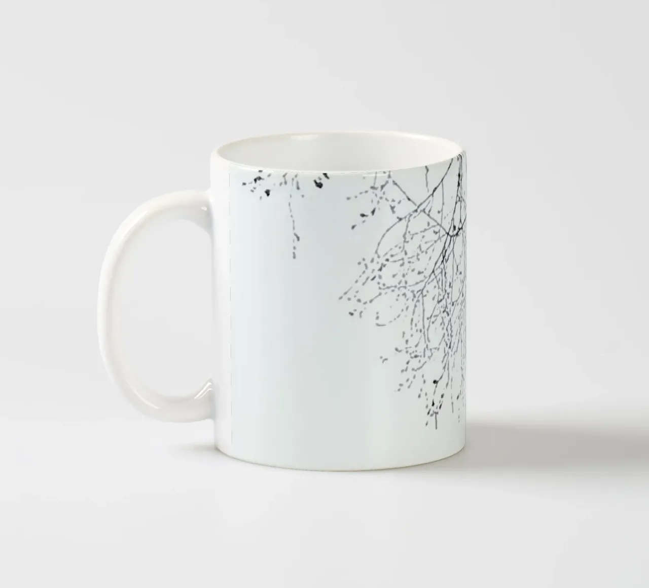 Rami neri tazza in ceramica da Monika Strigel