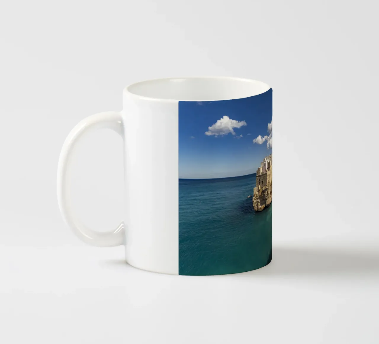 Polignano in Apulien tazza in ceramica da Reisefotografie - Bilder aus aller Welt