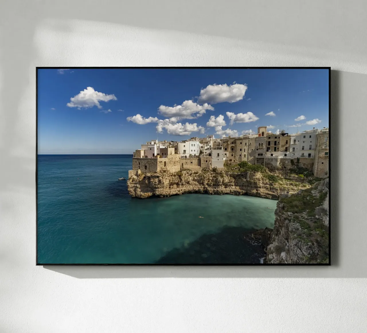 Polignano in Apulien plexiglass da Reisefotografie - Bilder aus aller Welt