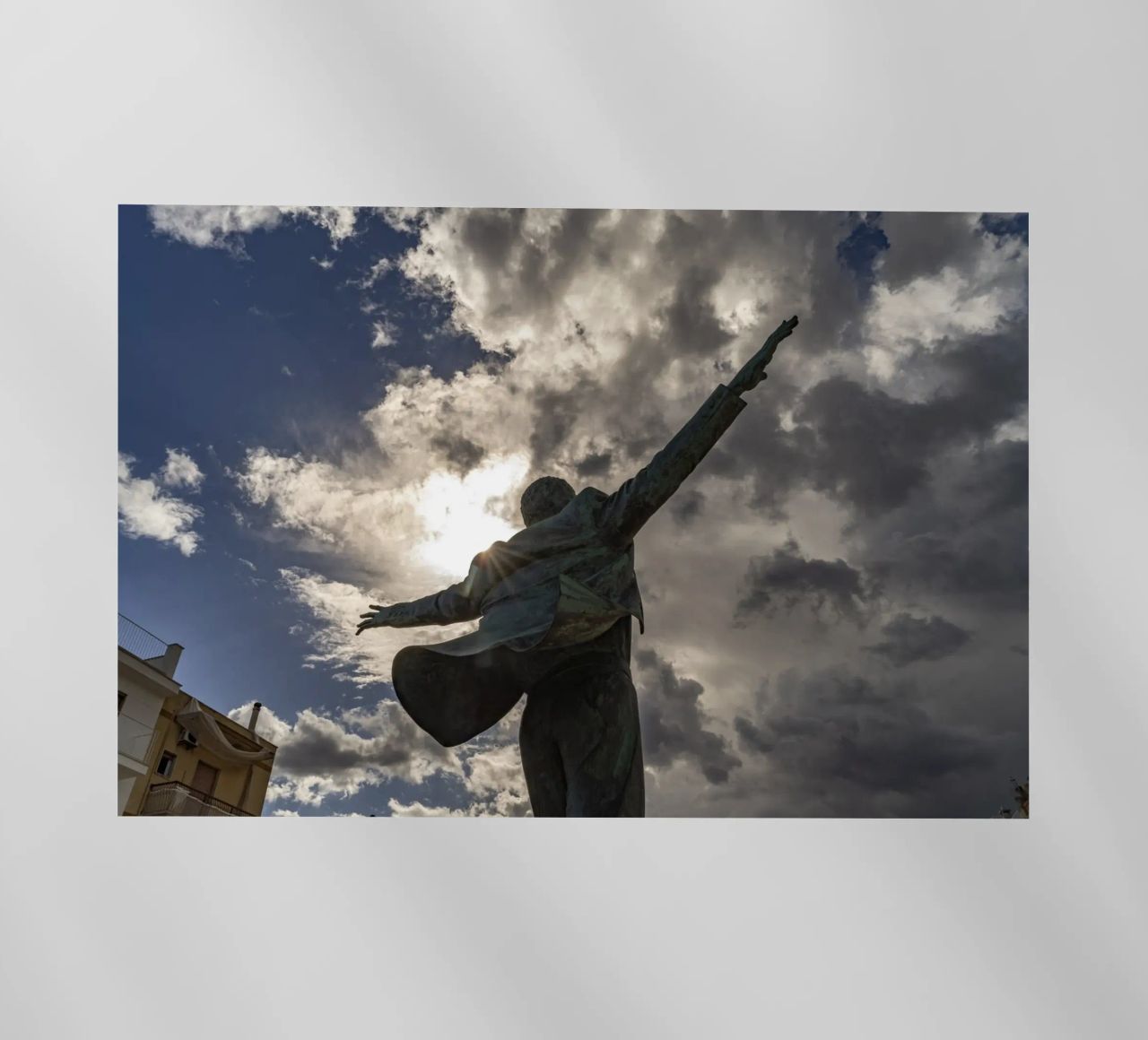 Volare, Domenico Modugno pellicola backlit da Reisefotografie - Bilder aus aller Welt