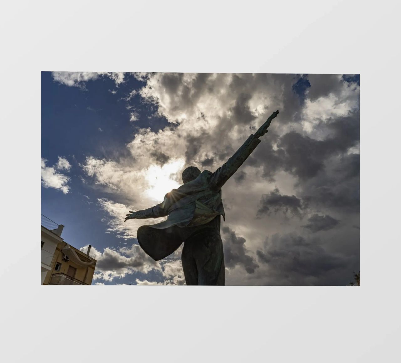 Volare, Domenico Modugno pellicola backlit da Reisefotografie - Bilder aus aller Welt