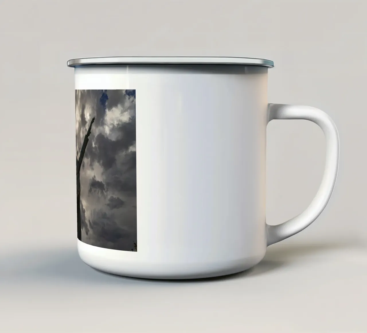 Volare, Domenico Modugno Emaille Tasse von Reisefotografie - Bilder aus aller Welt