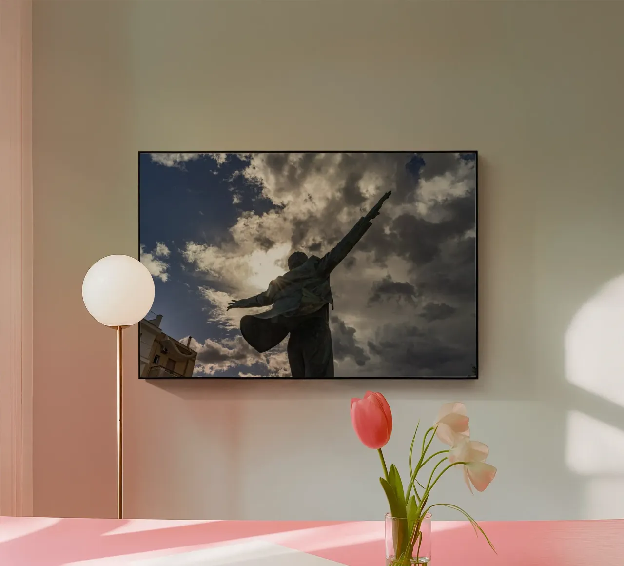 Volare, Domenico Modugno plexiglass da Reisefotografie - Bilder aus aller Welt