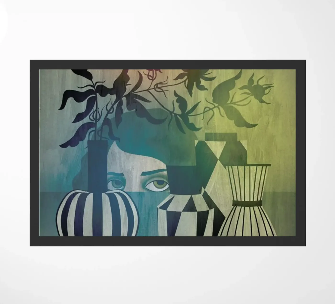 Stilleben doormat by Lesja Chernish