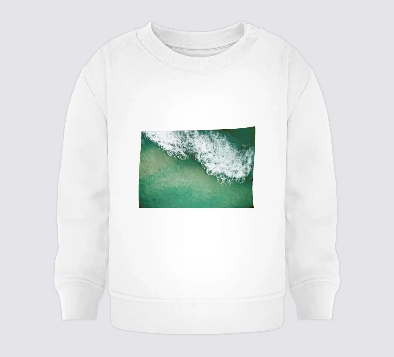 Wavescapes 02 felpa neonato da Shot By Clint