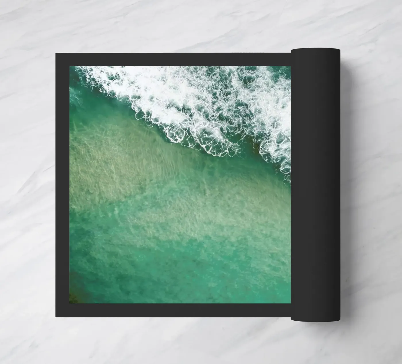 Wavescapes 02 Fußmatte von Shot By Clint