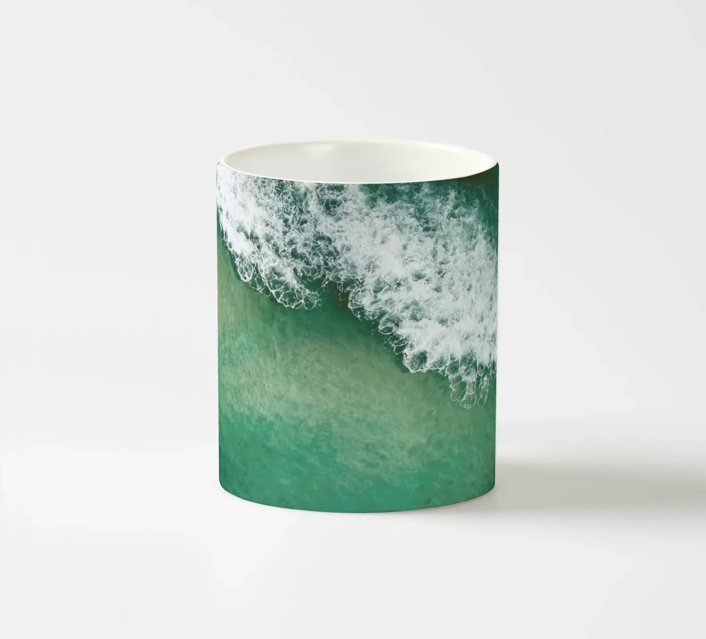 Wavescapes 02 ceramic mug by Shot By Clint