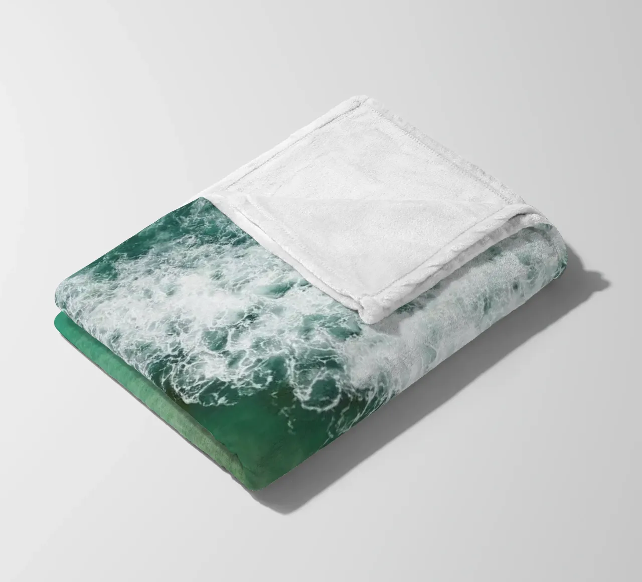 Wavescapes 02 fleecedeken van Shot By Clint