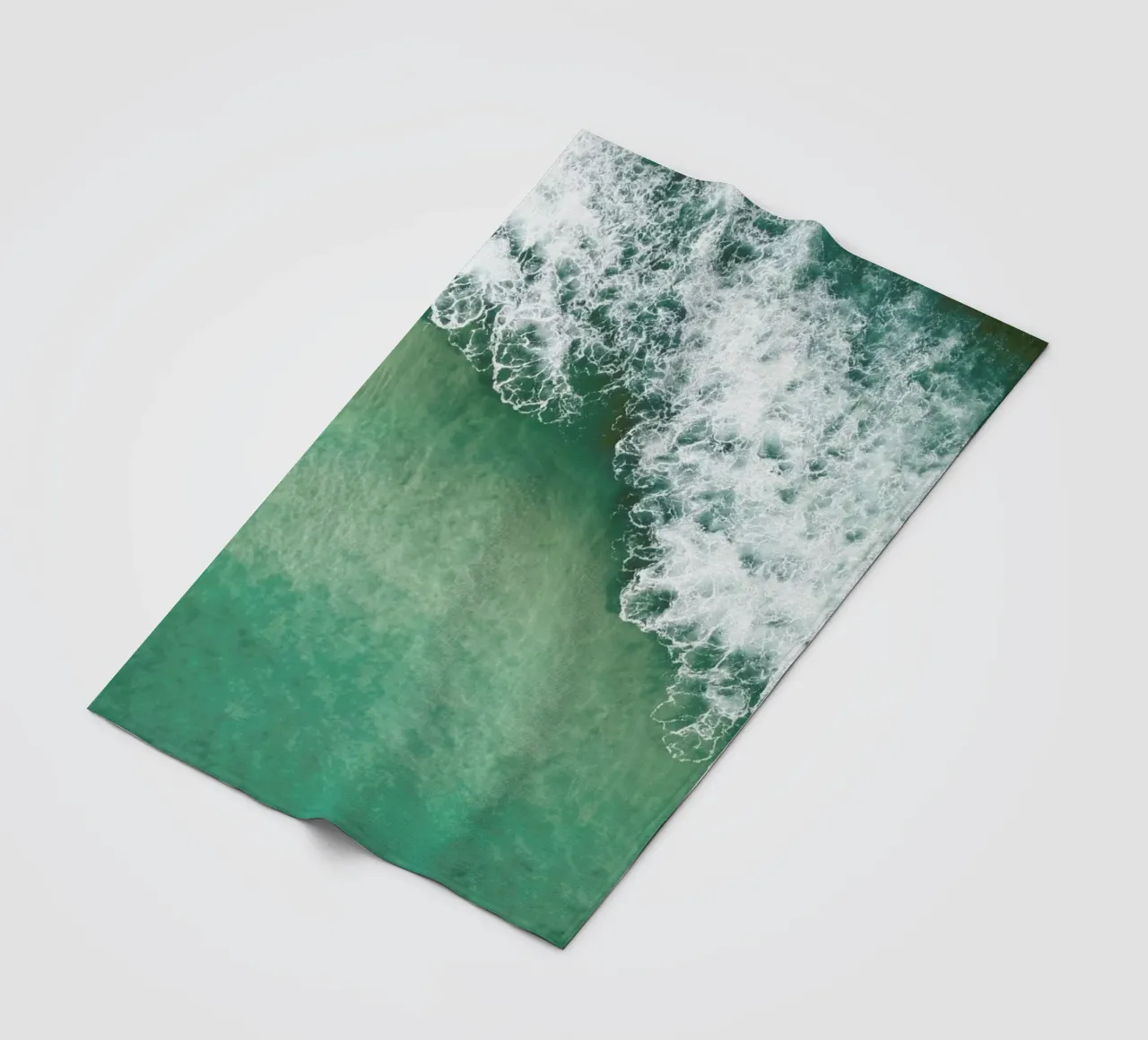 Wavescapes 02 fleecedeken van Shot By Clint