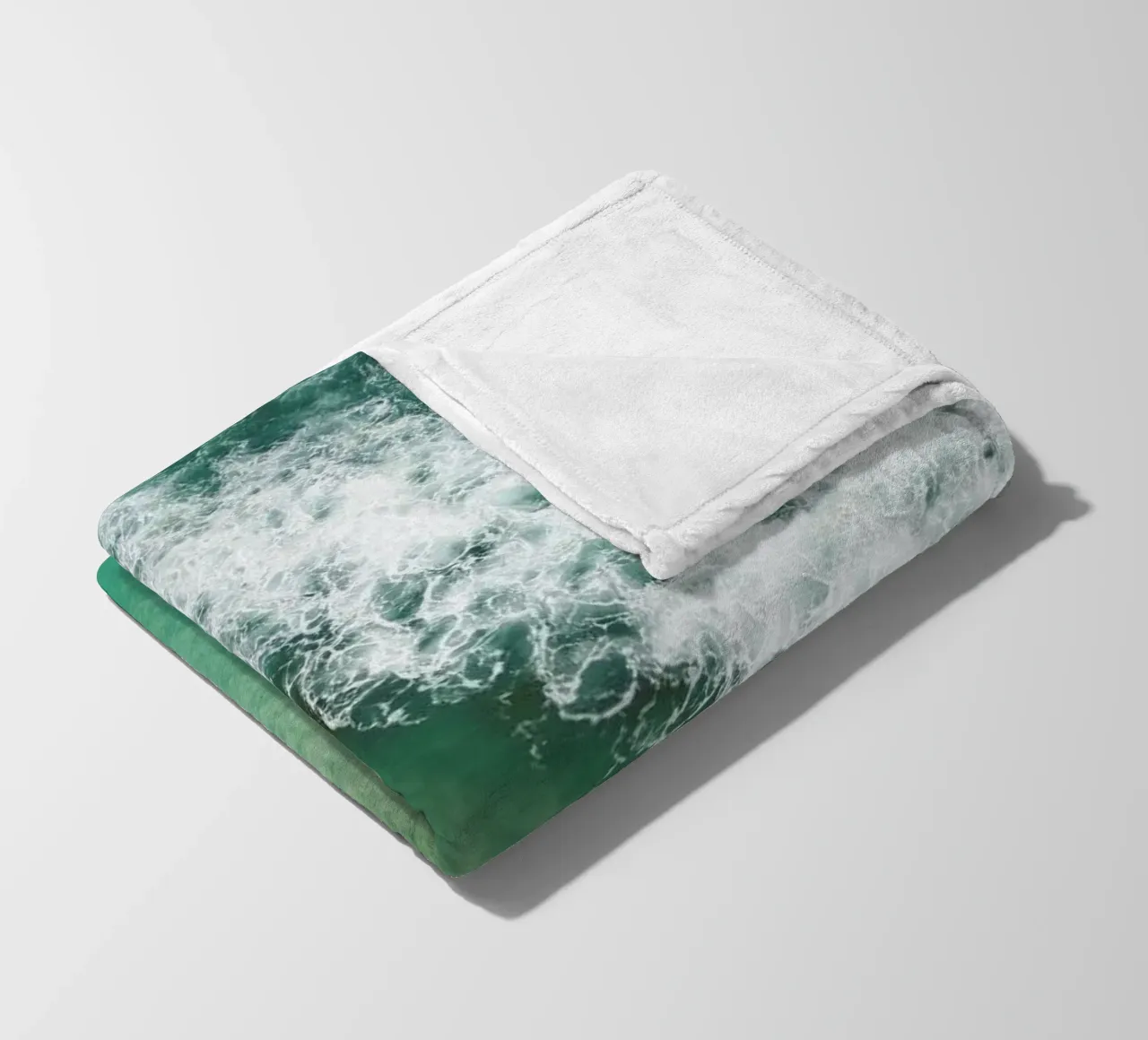 Wavescapes 02 fleecedeken van Shot By Clint