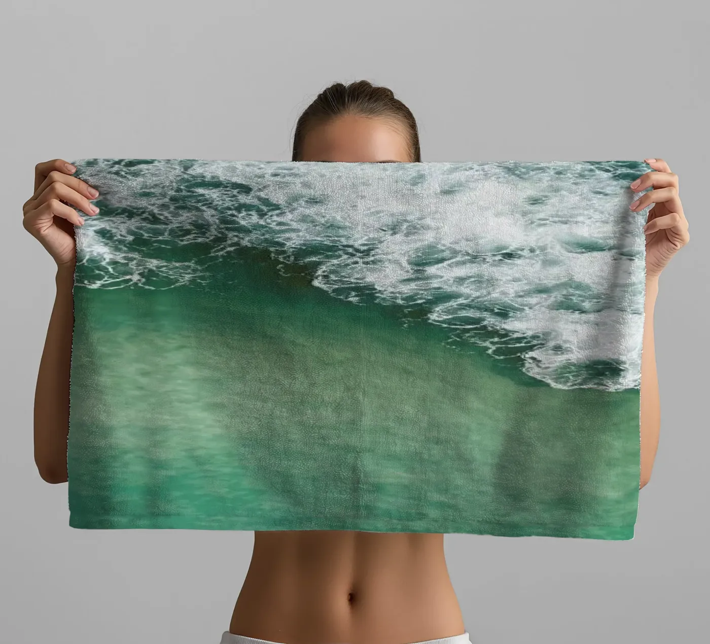 Wavescapes 02 badhanddoek van Shot By Clint