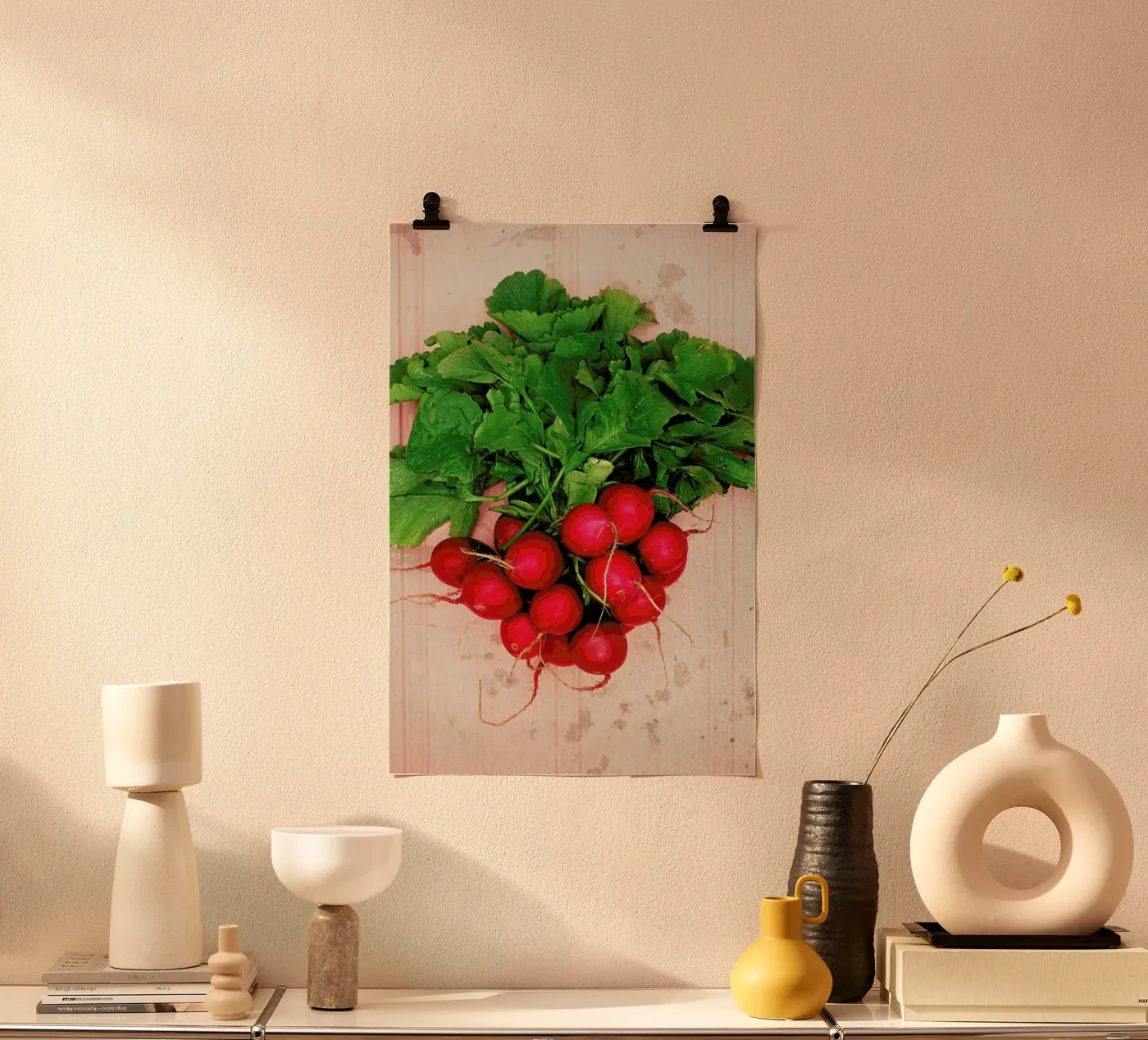 Radishes poster da Keri Bevan