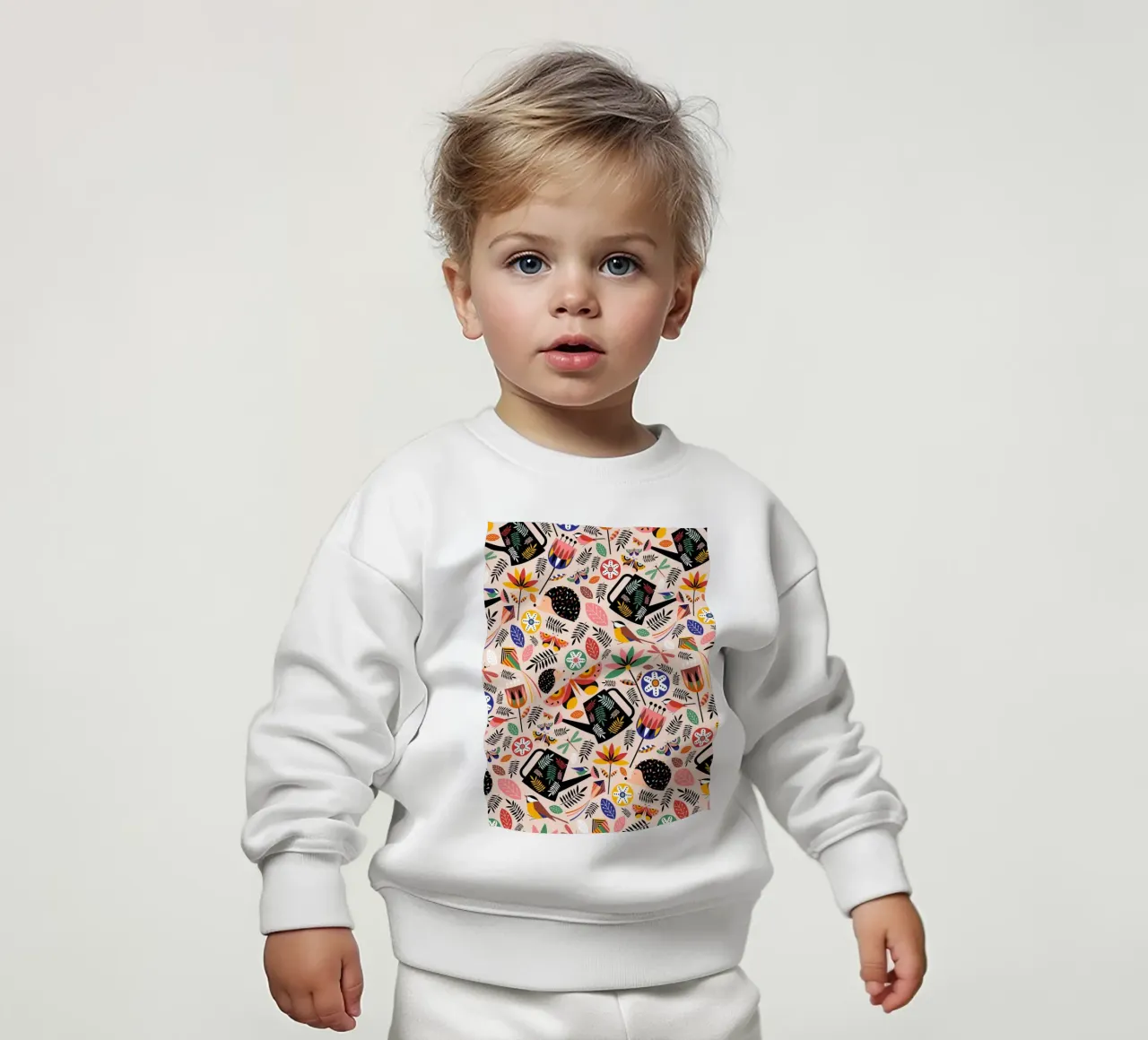 Spring Vibes felpa neonato da susanapaz