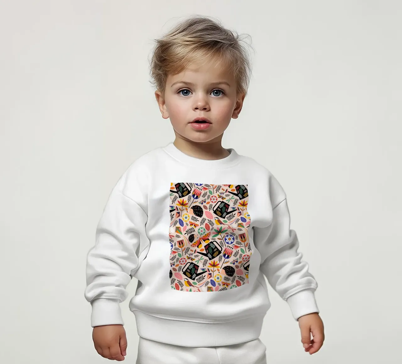 Spring Vibes Baby Sweatshirt von susanapaz