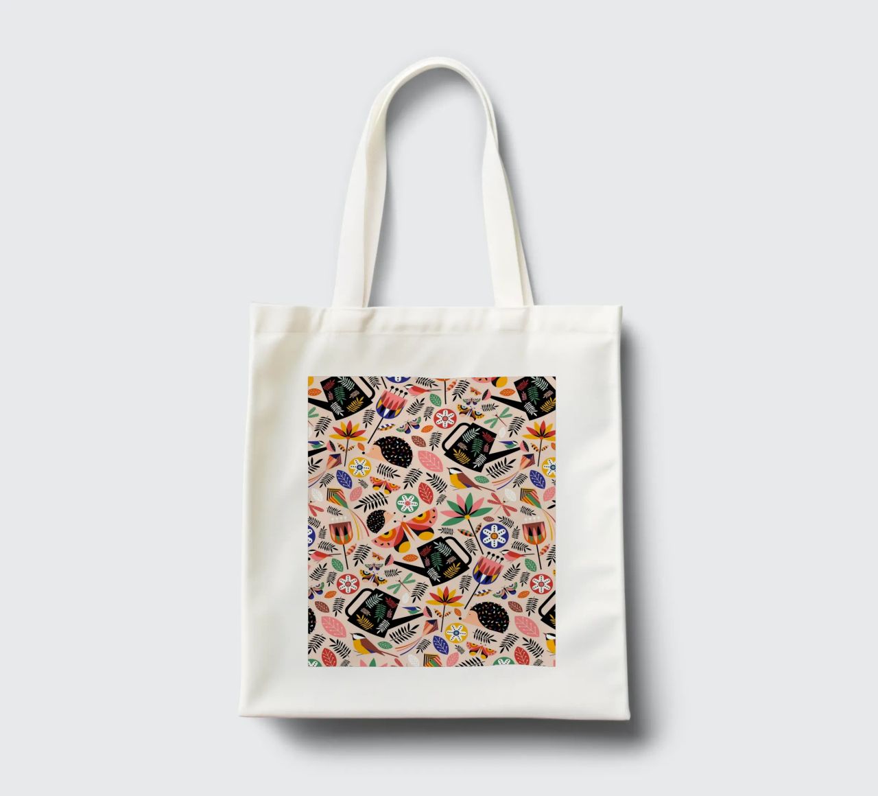 Spring Vibes jute draagtas van susanapaz