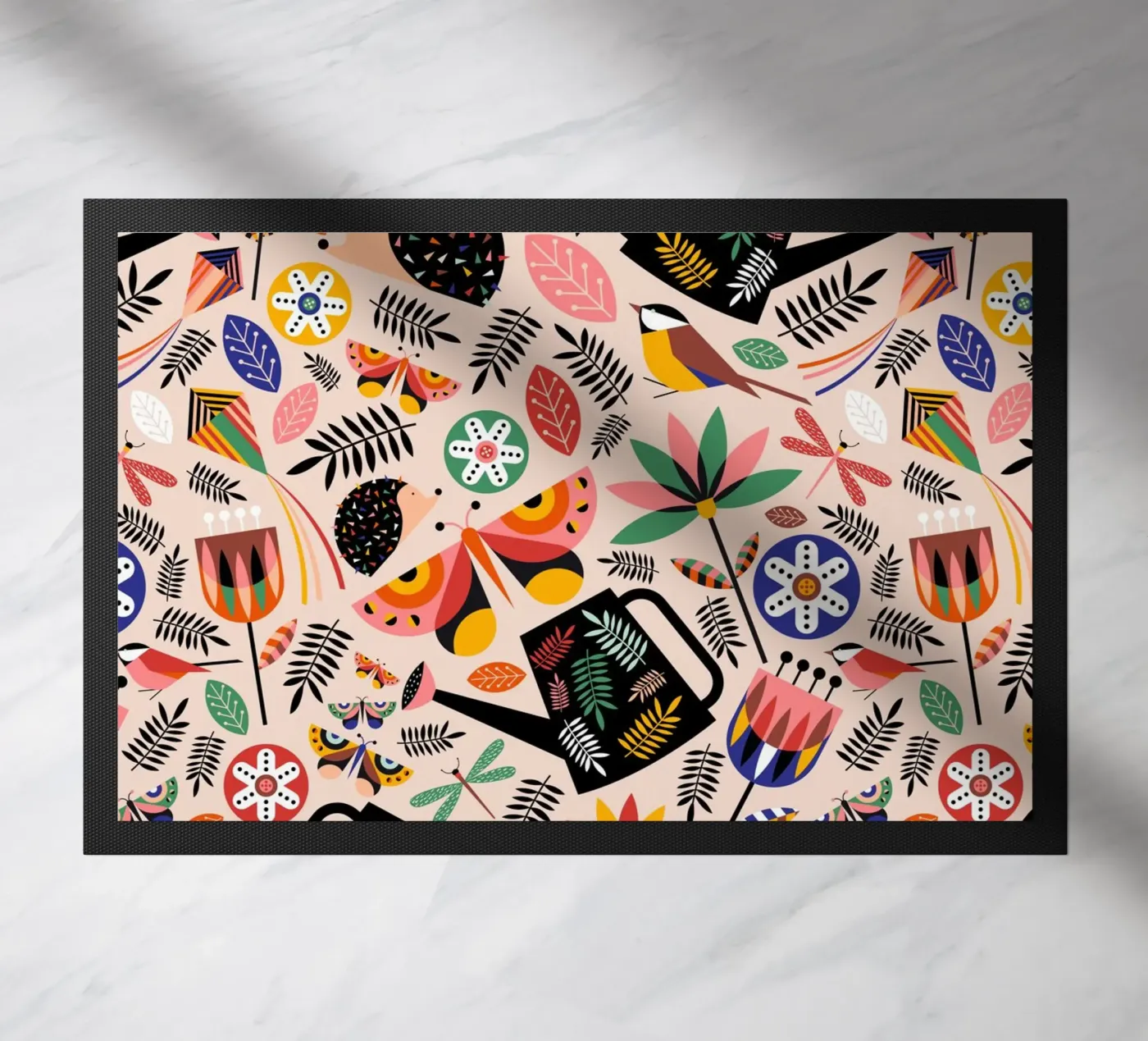 Spring Vibes Fußmatte von susanapaz