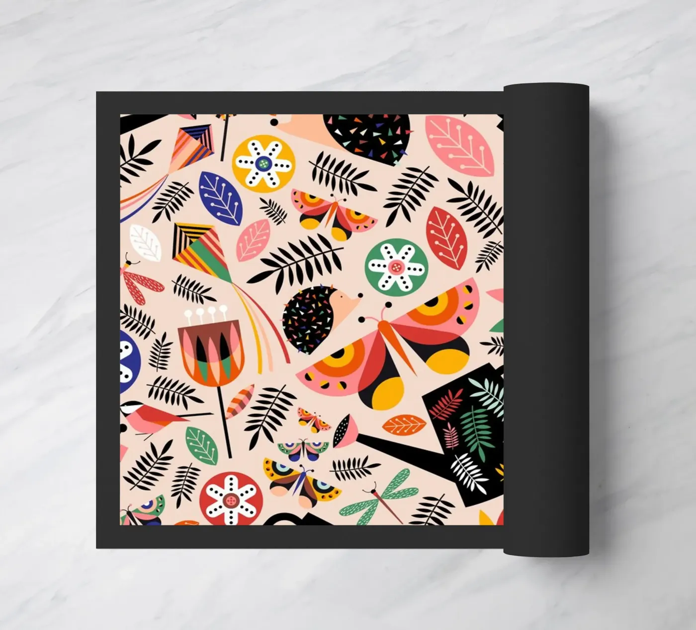 Spring Vibes Fußmatte von susanapaz