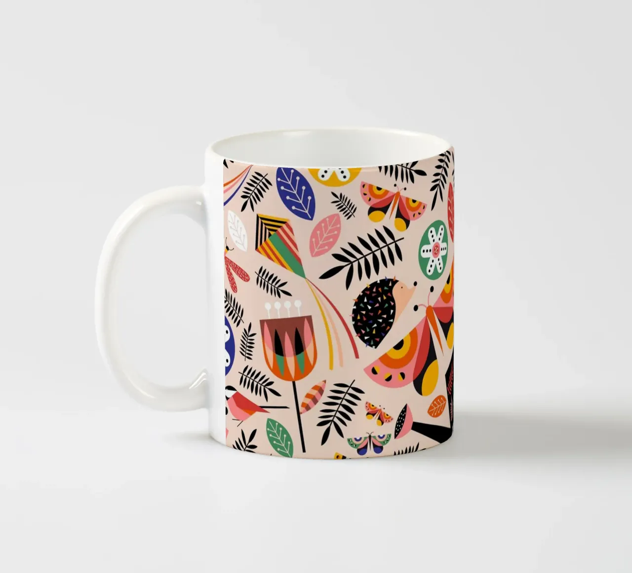 Spring Vibes taza de cerámica de susanapaz