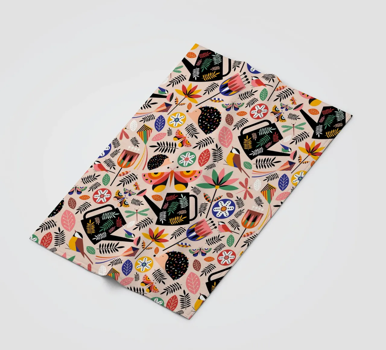 Spring Vibes coperta in pile da susanapaz