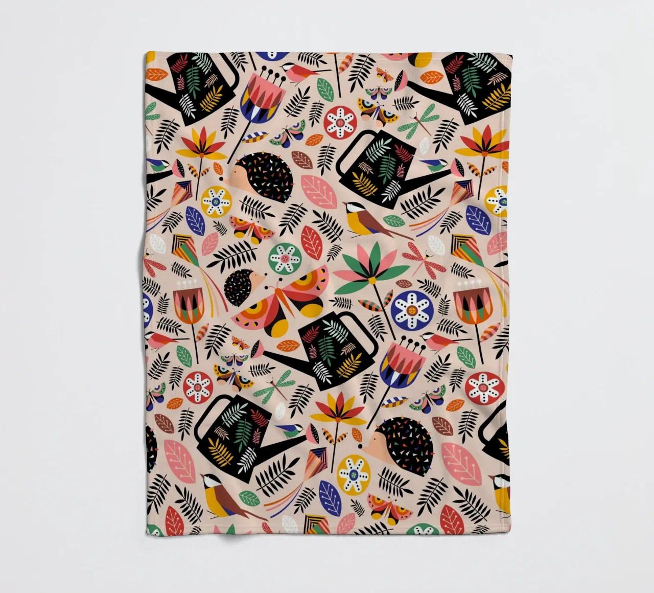 Spring Vibes coperta in pile da susanapaz