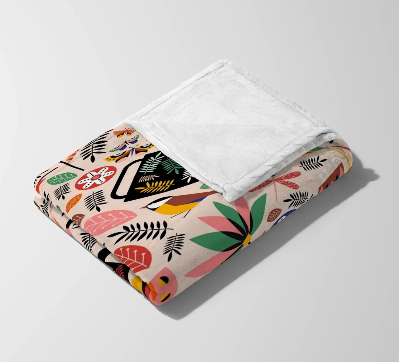 Spring Vibes coperta in pile da susanapaz