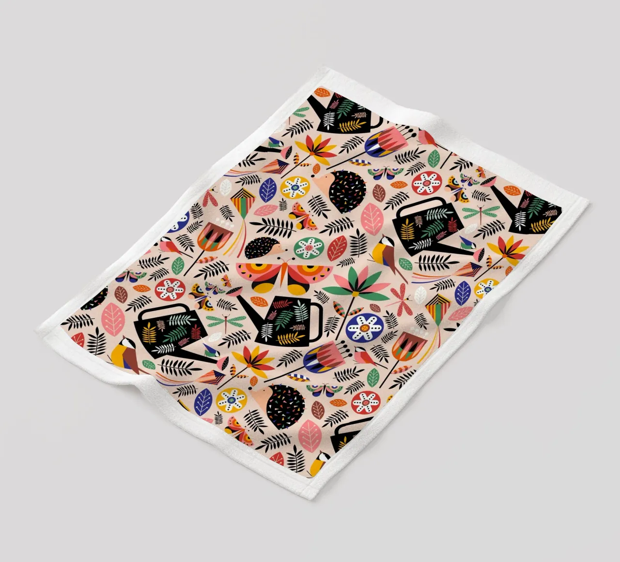 Spring Vibes coperta in pile da susanapaz