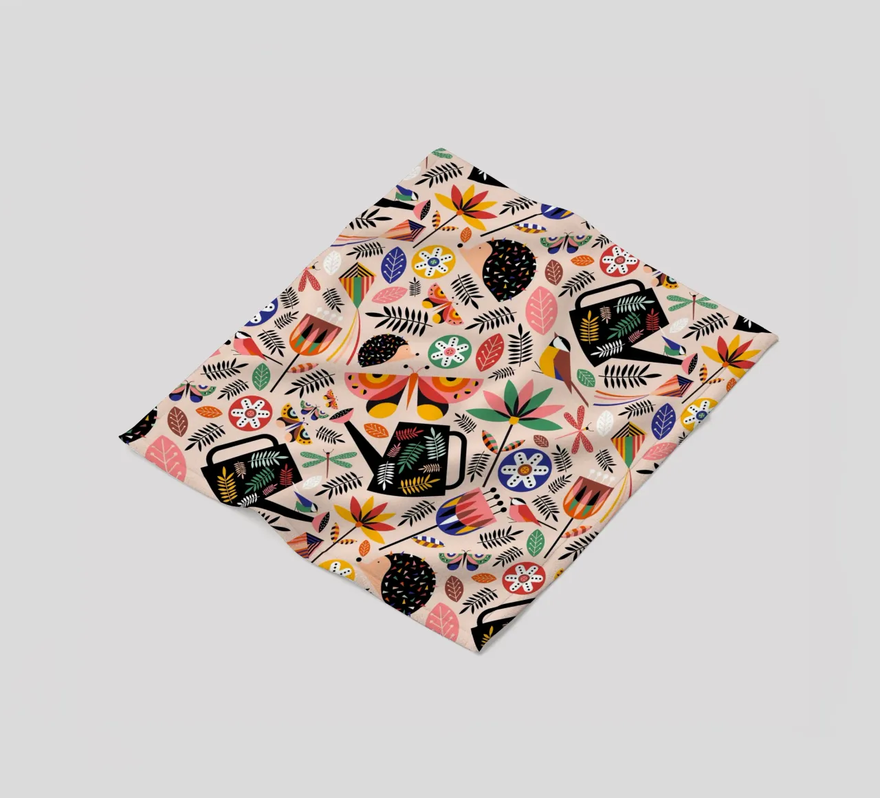 Spring Vibes coperta in pile da susanapaz