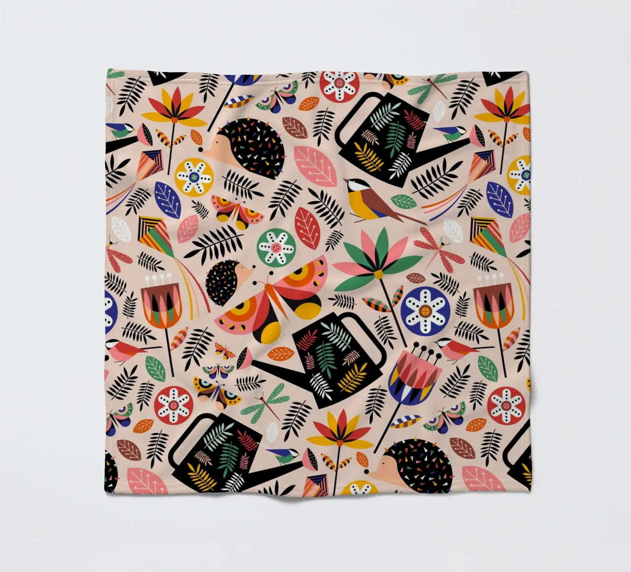 Spring Vibes coperta in pile da susanapaz