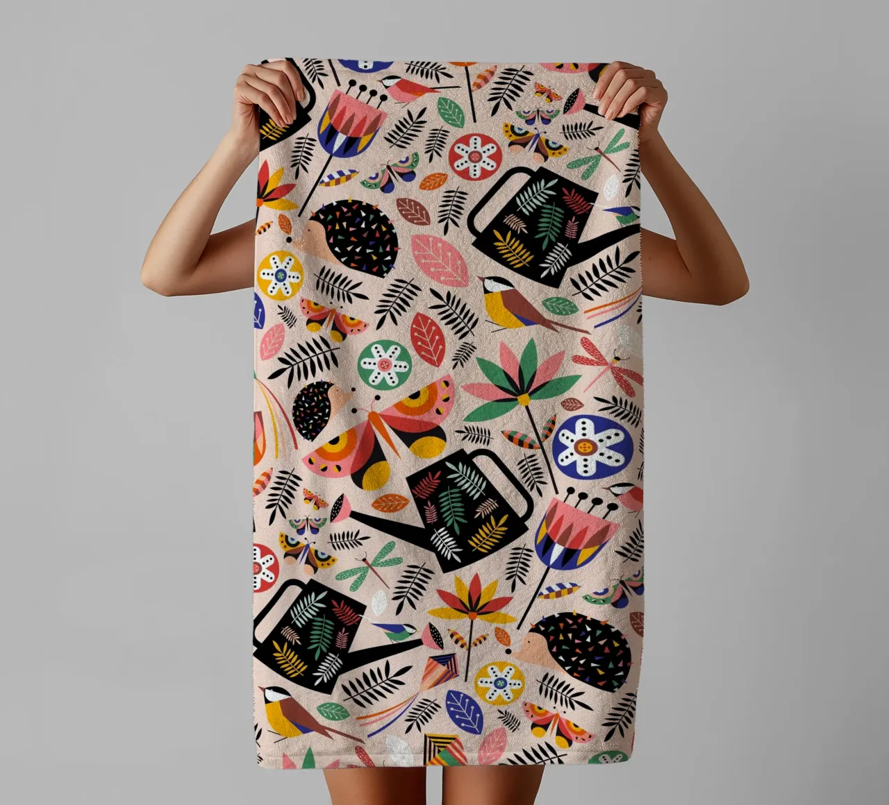 Spring Vibes asciugamano da bagno da susanapaz