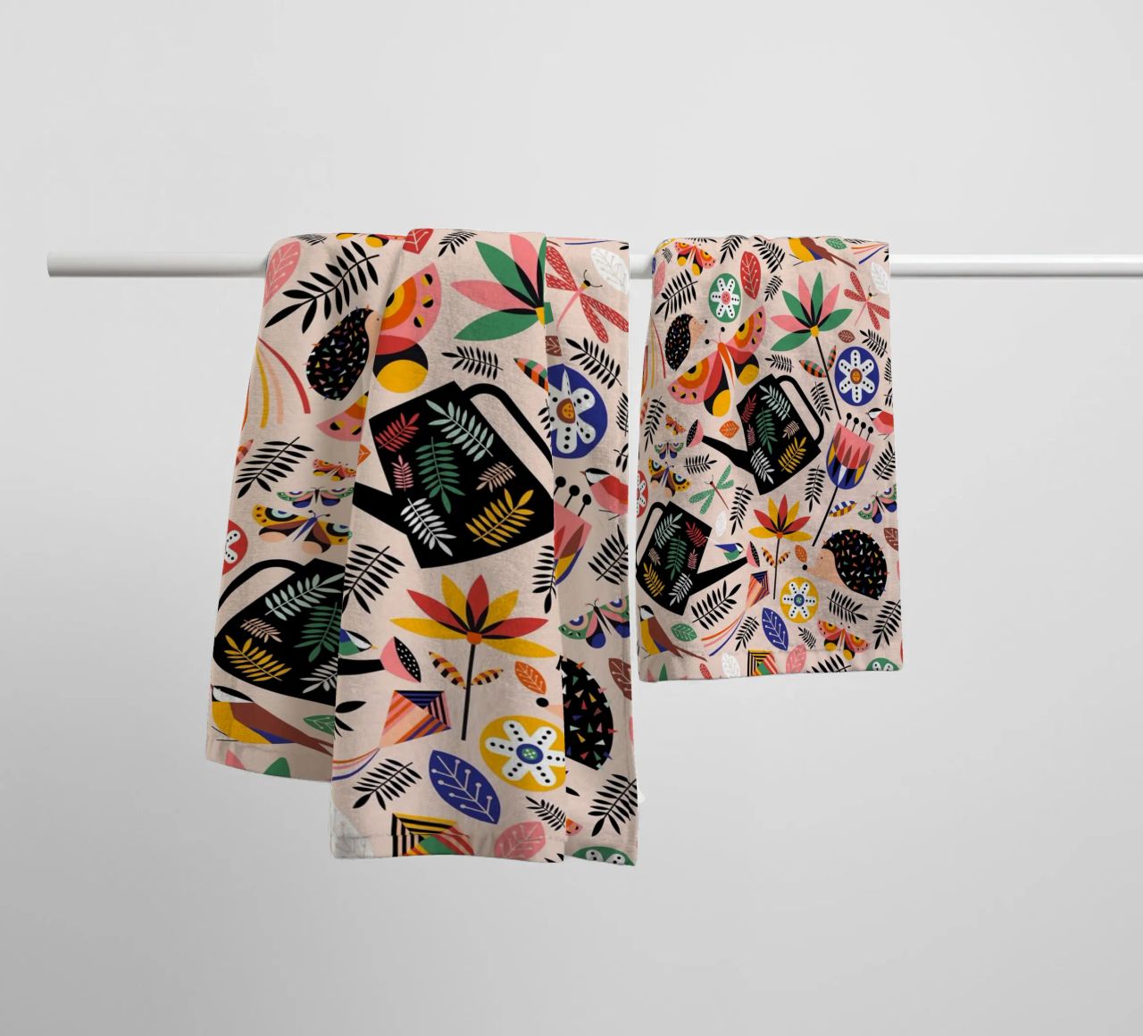 Spring Vibes badhanddoek van susanapaz