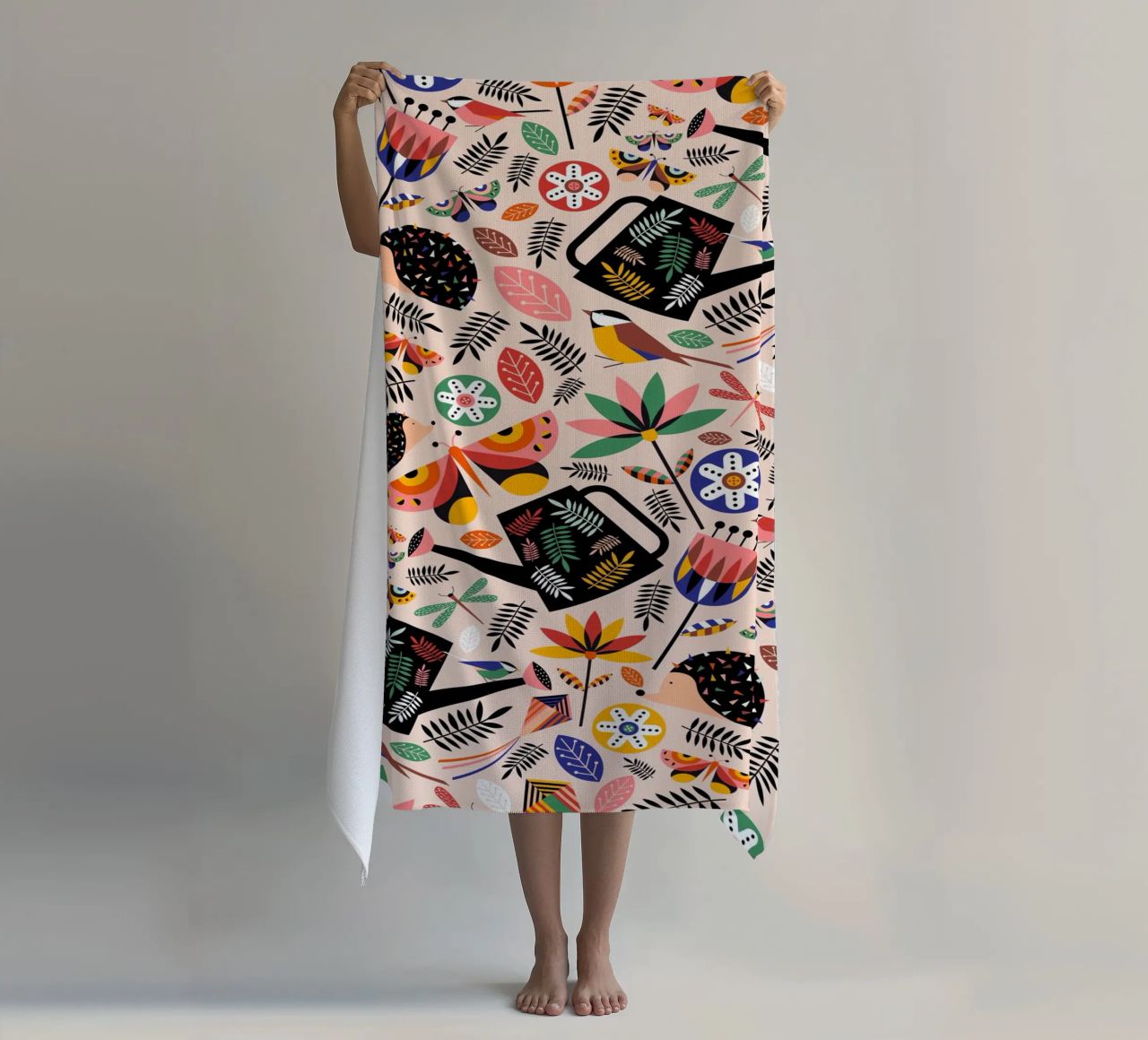 Spring Vibes strandhanddoek van susanapaz