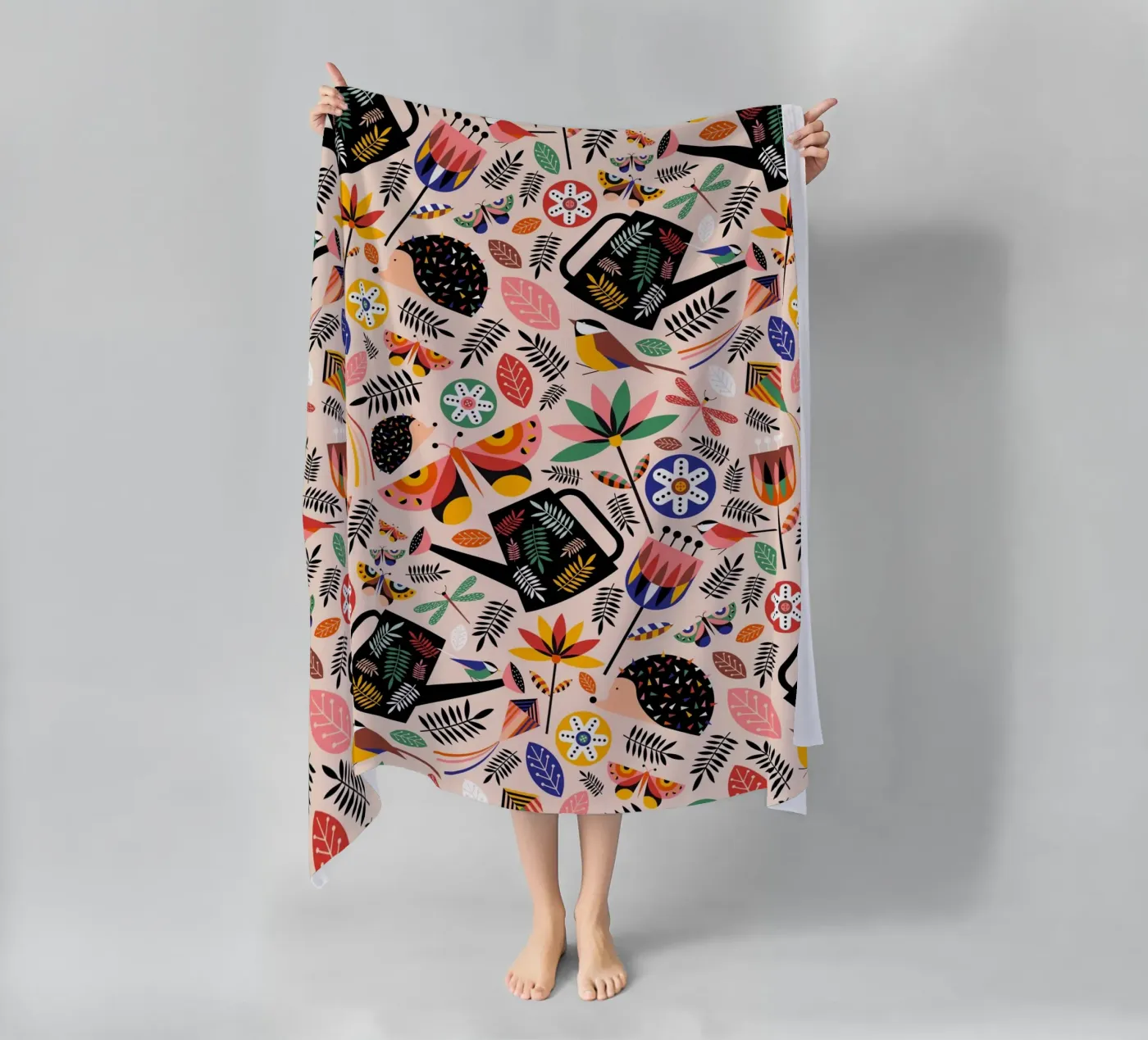 Spring Vibes beach towel by susanapaz