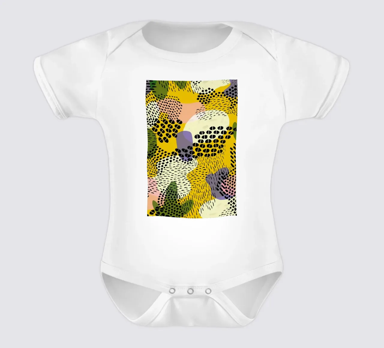Pina Colada body neonato maniche corte da Laura O'Connor