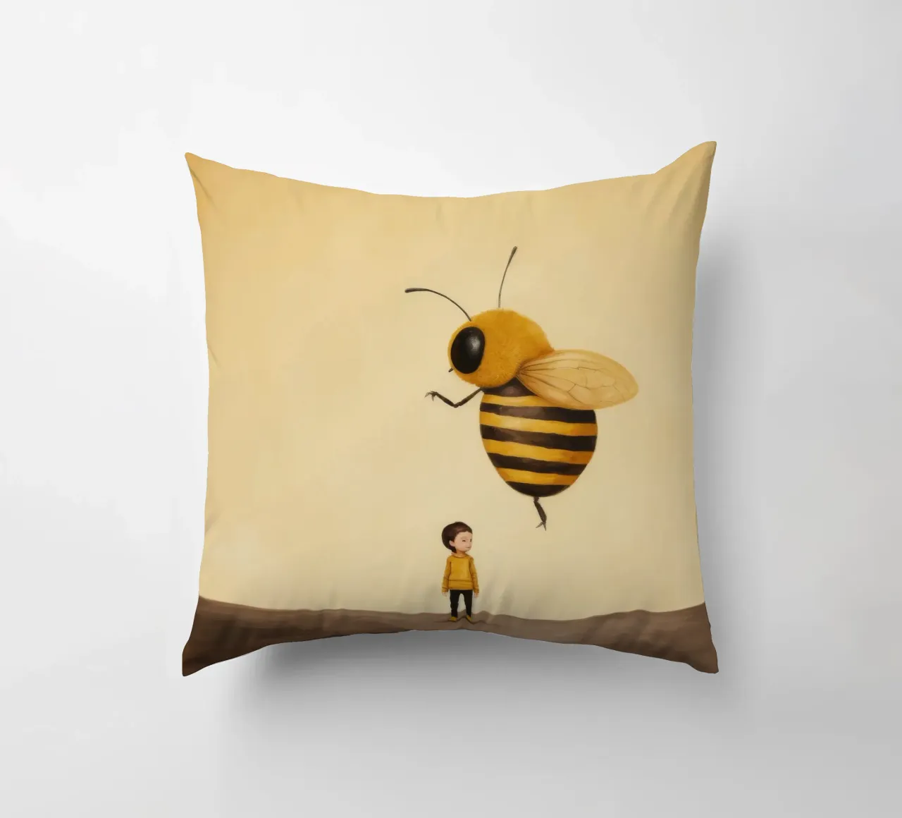 Ape Minima 2 cuscino da Minimal Animal Art