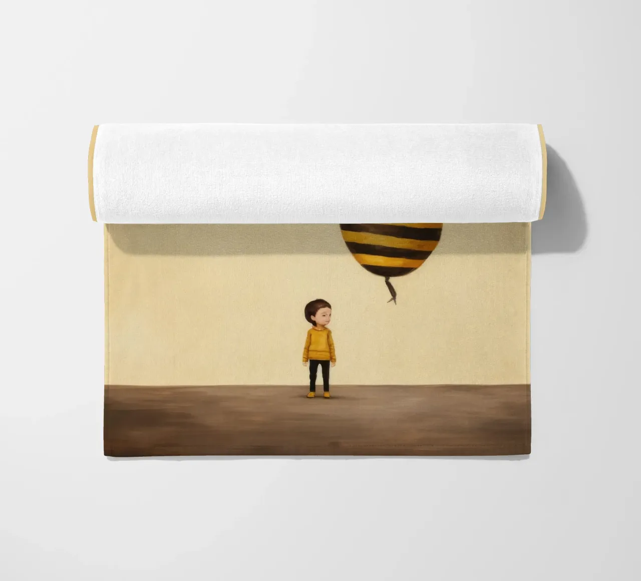 Ape Minima 2 telo mare da Minimal Animal Art