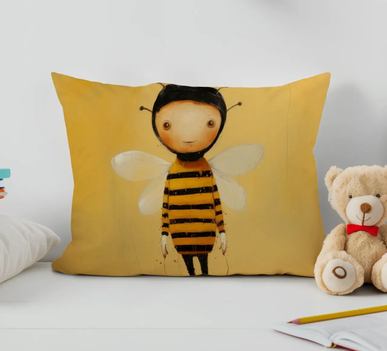 Ape Minima 3 cuscino da Minimal Animal Art