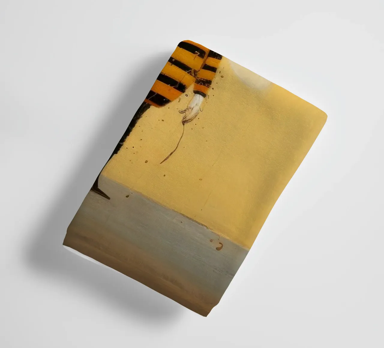 Minimal Honeybee 3 towel by Minimal Animal Art