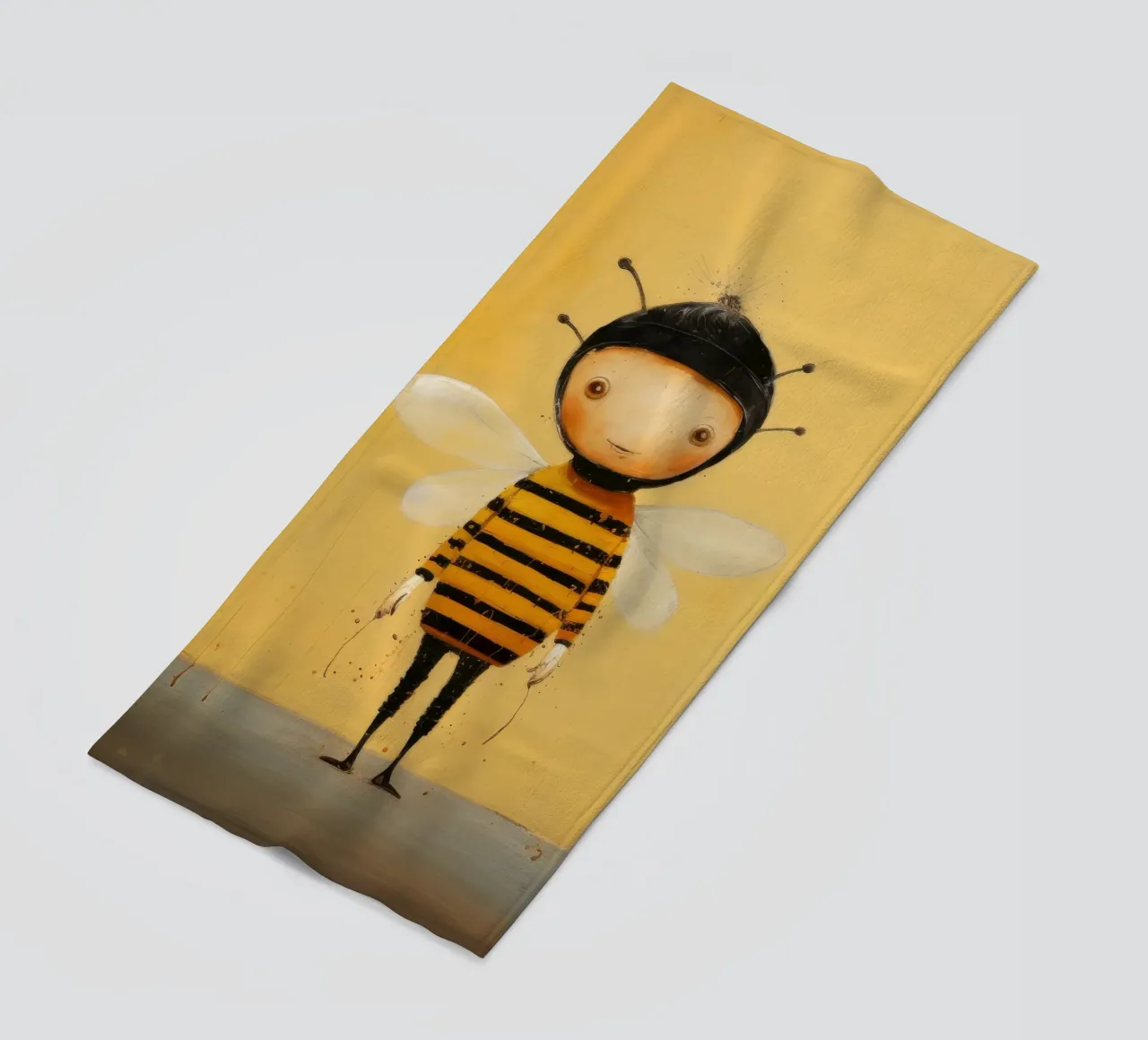 Ape Minima 3 telo mare da Minimal Animal Art