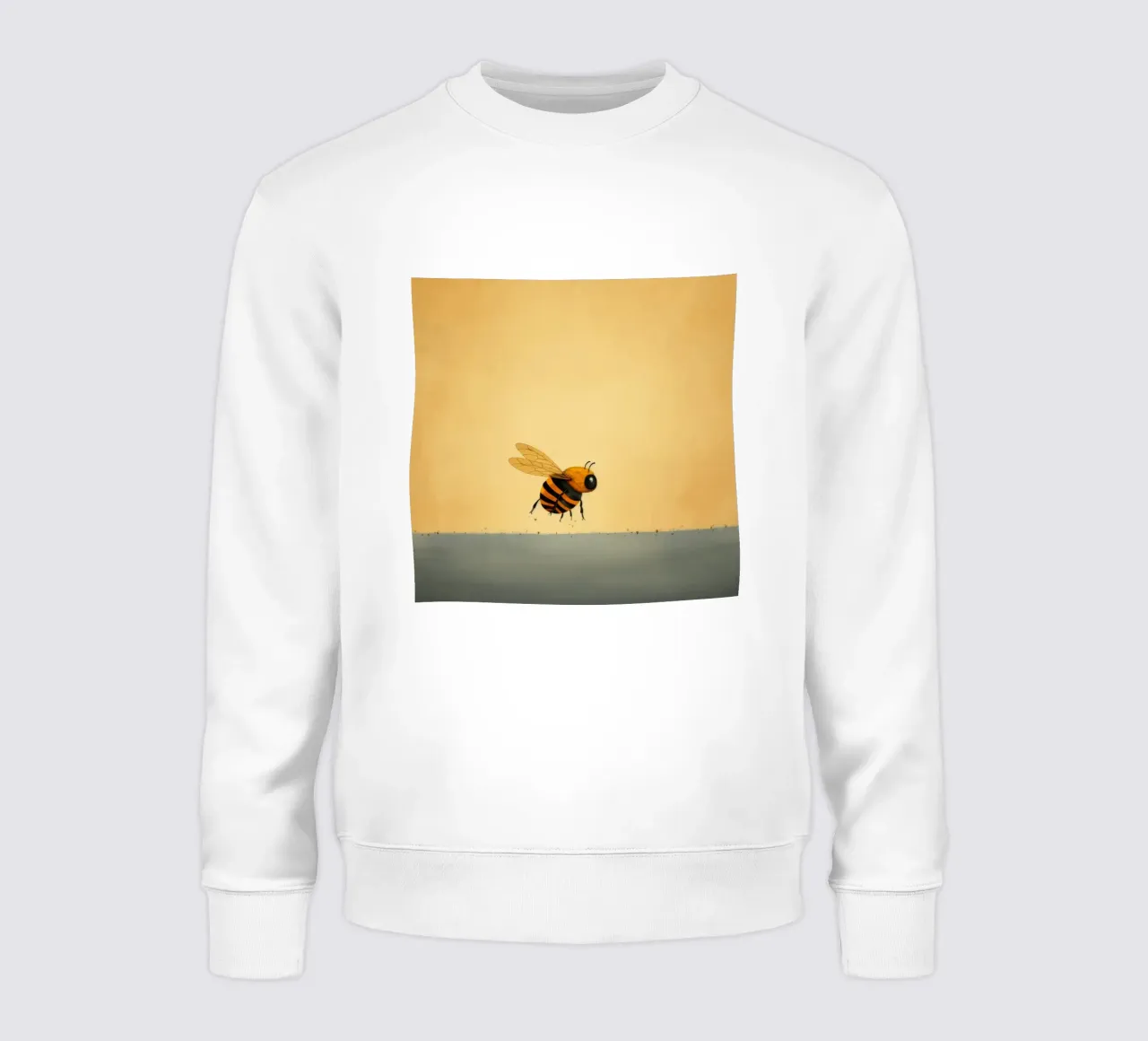 Ape minima 4 felpa da Minimal Animal Art